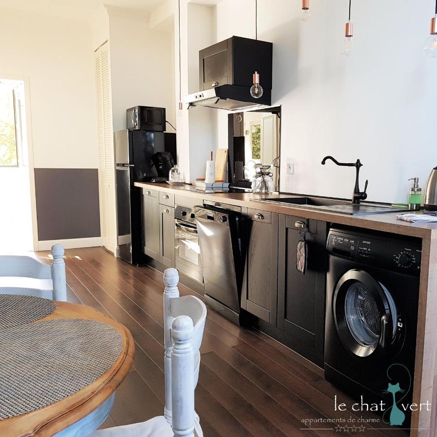 Le Chat Vert - Appartements Adults Only Saint-André المظهر الخارجي الصورة