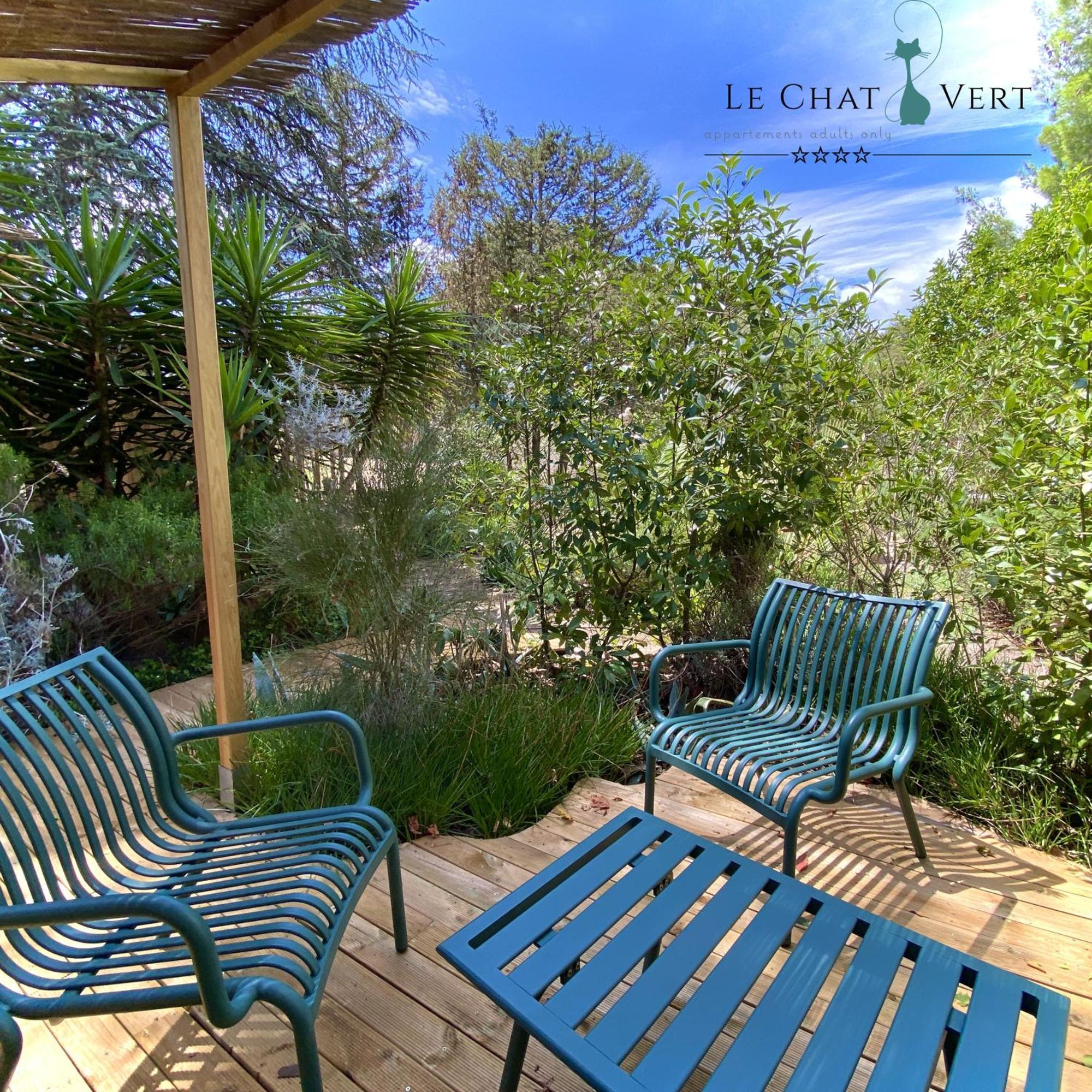 Le Chat Vert - Appartements Adults Only Saint-André المظهر الخارجي الصورة